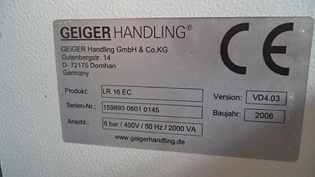 Tradcon Geiger Handling Bild 2